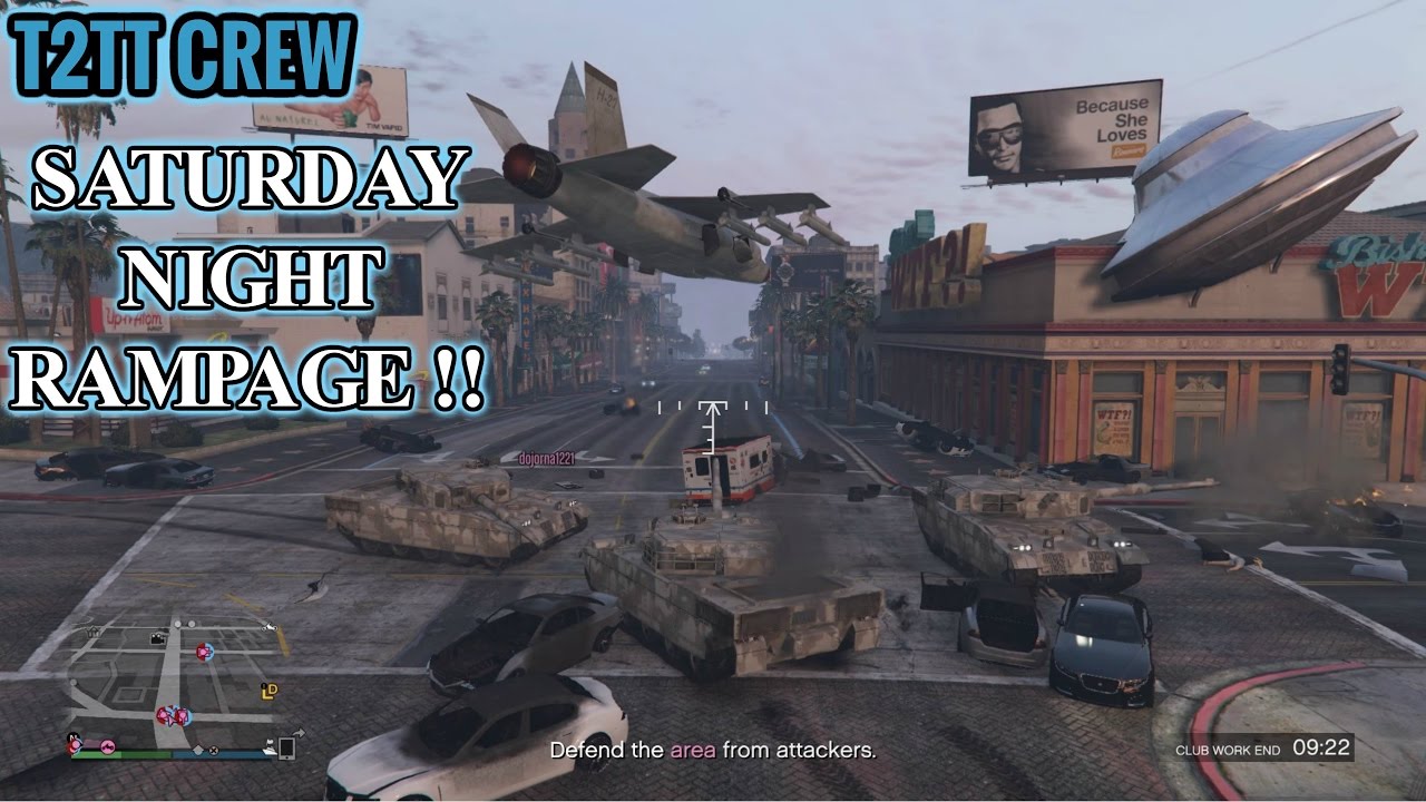 ☆GTA 5 - T2TT CREW☆ ►►RAMPAGE !! ►►►►