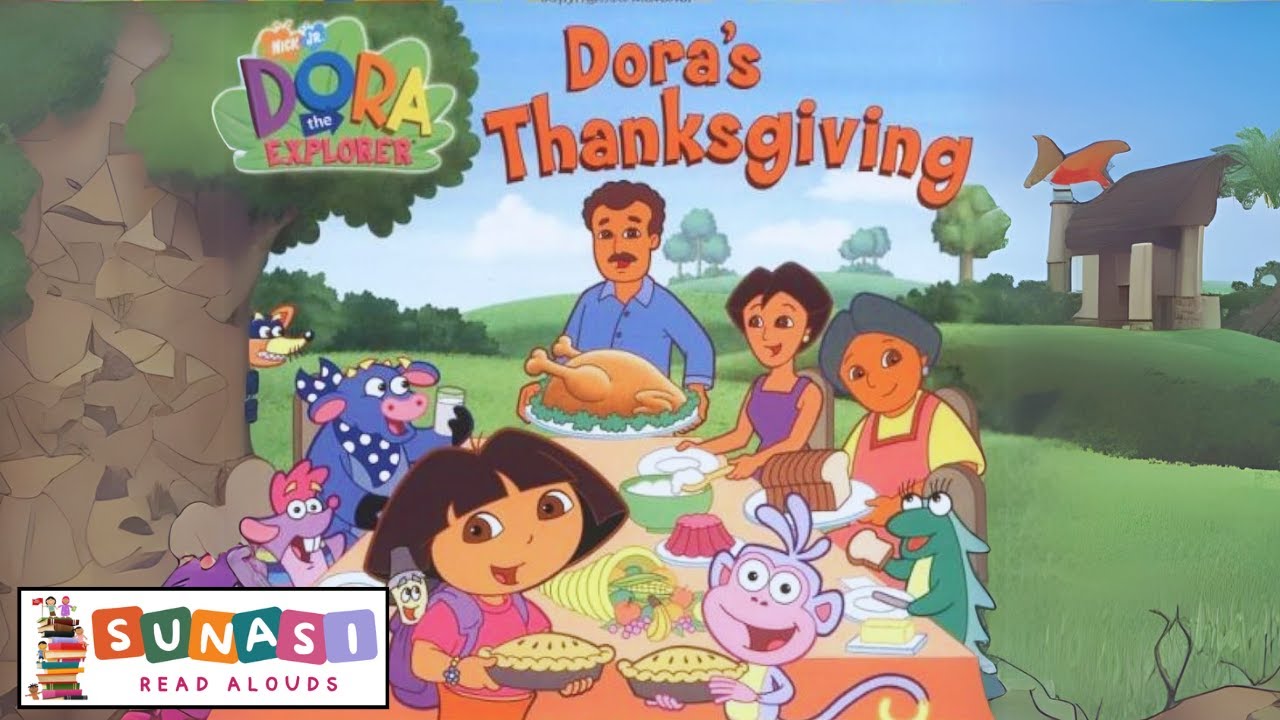 🍂 DORA THE EXPLORER DORA'S THANKSGIVING Festive Thanksgiving Read