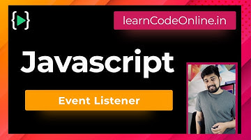 Event listener in javascript