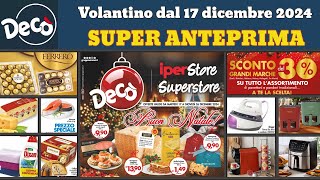 volantino DECÒ dal 17 al 26 dicembre 2024 ✅ #anteprima Buon natale 🔥 Offerte promozioni casa cucina