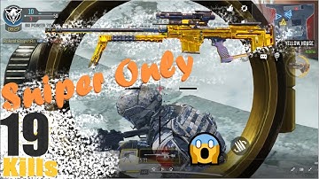 Sniper only Challenge COD Mobile