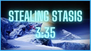Stealing Stasis Speedrun WR - 3:35