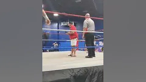 Attacked by Sean Carr at ECWA (watch first two min...