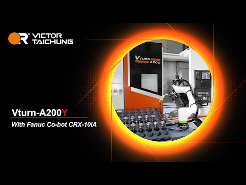 【台中精機-Vturn A200+機械手】