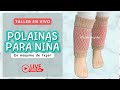 🔴 EN VIVO: ¿Cómo tejer POLAINAS PARA NIÑA en máquina de tejer? | Comfy Tejidos