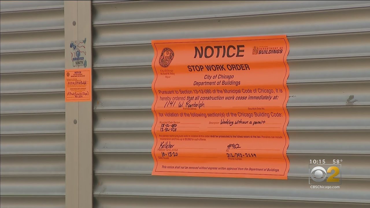 Work Halted At Fulton Market Building Where Cannabis Dispensary Wants To Open