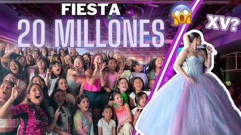 FIESTA 20 MILLONES con el team DOMMA | Hermanas JM