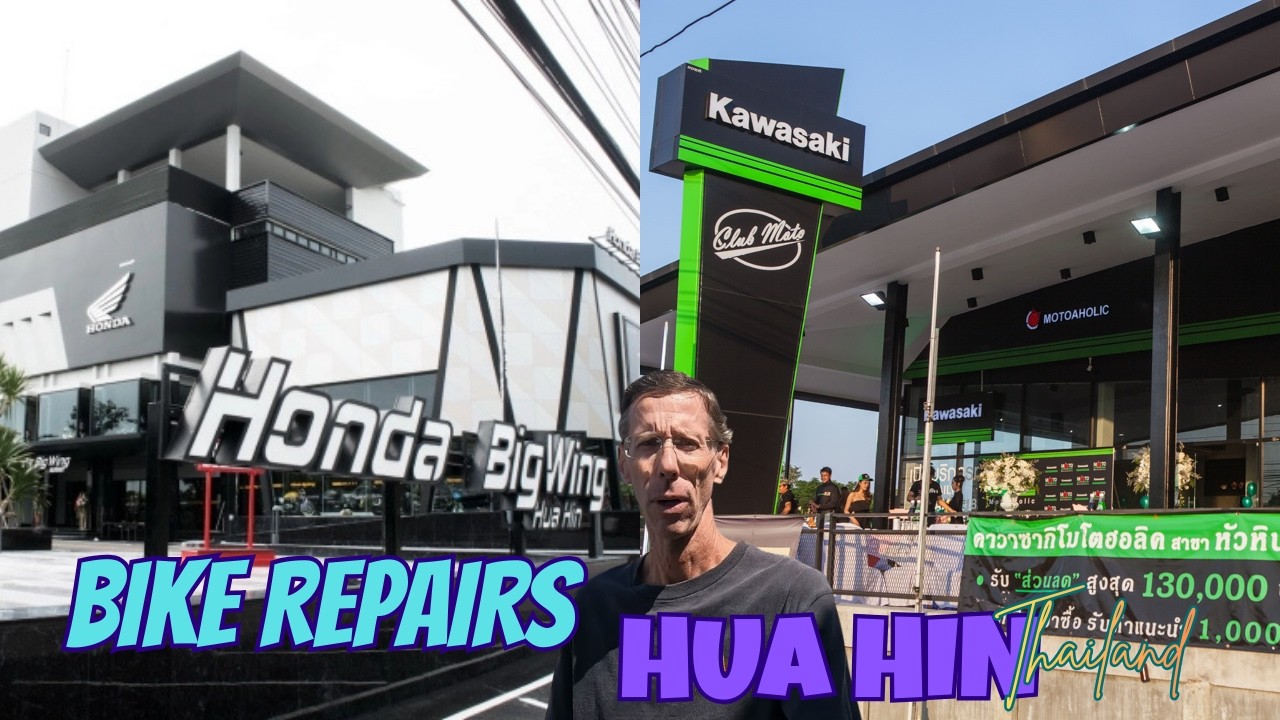 РЕМОНТ ВЕЛОСИПЕДОВ: куда обратиться и сколько это стоит в Хуахине, Таиланд.