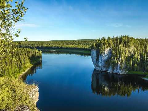 Video: Pechora River. Description