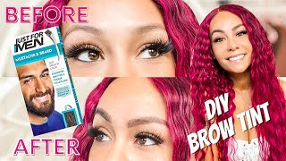 Eyebrow Hack At Home Diy Eyebrow Tinting - Cheap & Easy Just For Men Beard Dye