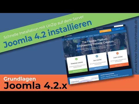 Joomla 4 - Fast and Easy Installation with kickstart.php - Joomla 4.x Basics