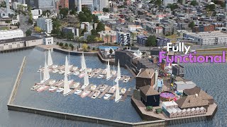 Pier 39 | Cities Skylines | San Francisco 09