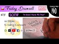 🥁 #72F 📖Bible: "In Jesus’ Name We Pray" | Church Prep w/ MWD