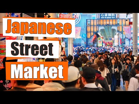 Osaka Japan ki Famous Shopping Street में मिले तिल के लड्डू !  Chalo Chalte Hai ! Indian in japan