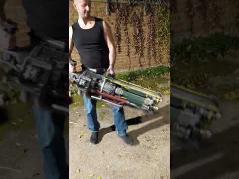 Gatling Laser Fallout 4 prop / cosplay overview