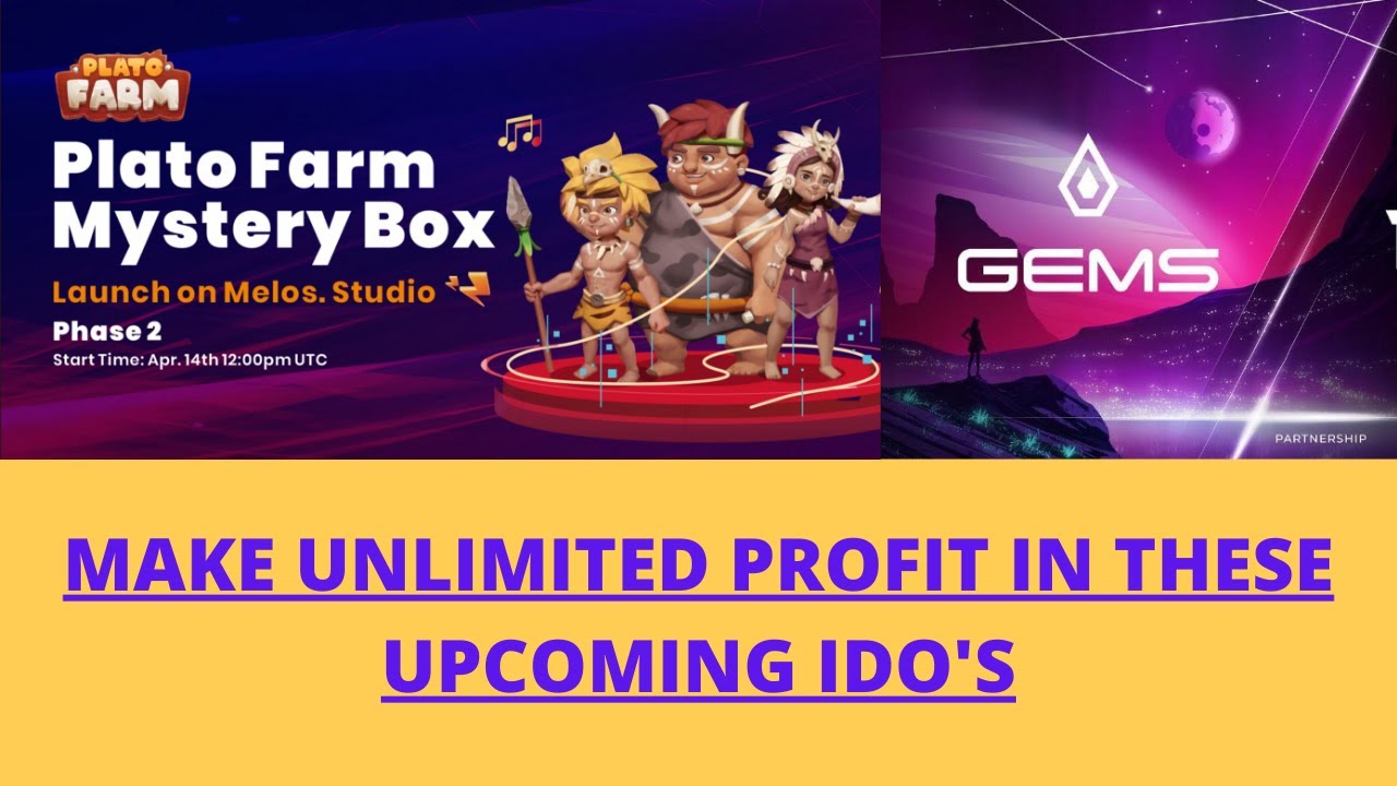 Upcoming play2earn IDO in Apr 22. Make unlimited profit with best upcoming IDO of seedify fund.