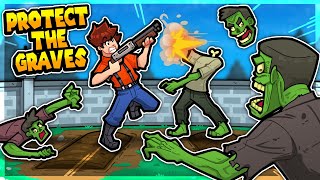 I opened my Graveyard and had to fight hordes of Zombies screenshot 2