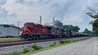 CSX Ethanol Train Battleboro NC 05/27/2024 w Cp Kcsm & Ns Mixed Consist Memorial Day Ethanol Train