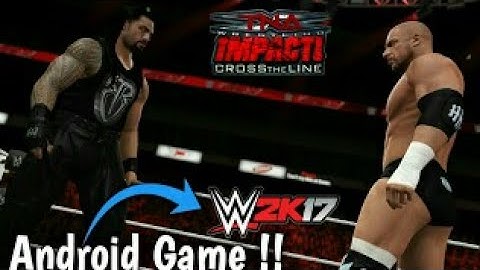 79MB WWE 2K17 MOD GAME FAR BETTER THAN WR3D MOD