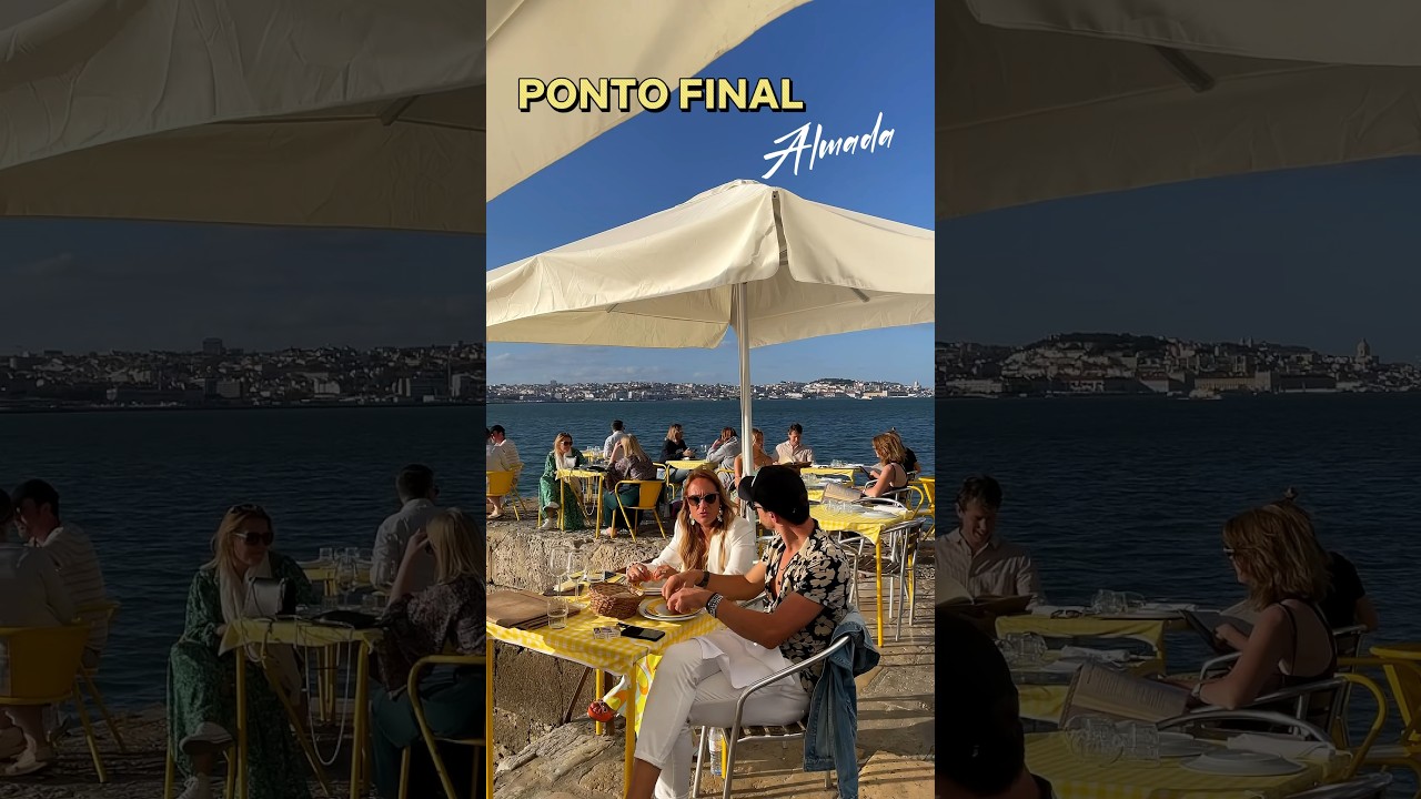 Restaurant with the BEST views of Lisbon 🇵🇹: Ponto Final 