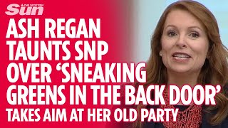 Ash Regan taunts SNP over &#39;sneaking Greens in the back door&#39;