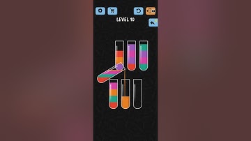 Water color sort level 10 game play