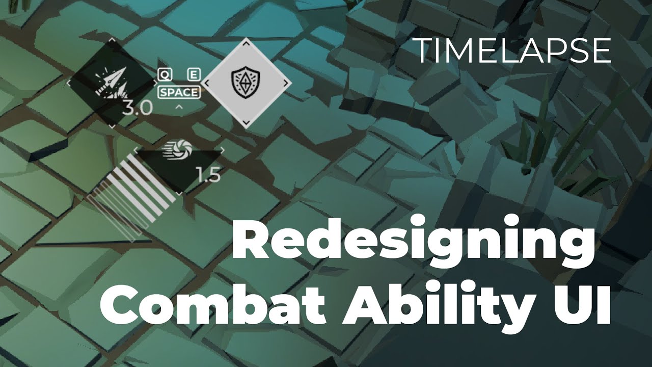 Timelapse: Redesigning Combat Ability UI — Compact Skills Panel in ...