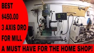 Best 3 AXIS DRO for milling machine digital readout 2014 SINPO