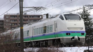 特急しらゆき5号新潟行き【4K】E653系H202編成信越本線下り55M