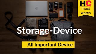 Storage Devices Of Computer In Hindi || primary storage devices || secondary storage devices