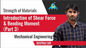 Introduction of Shear Force & Bending Moment (Part-3) | Strength of Materials