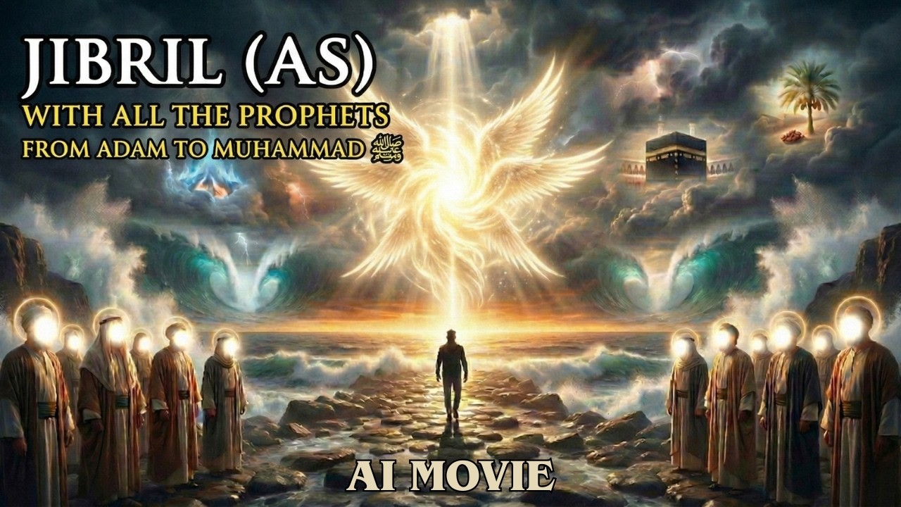Jibreel (As) & The Prophets The Full Story in Order — From Adam (As) to Muhammad ﷺ