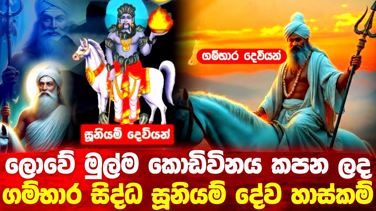 ලෝකයේ මුල්ම කොඩිවිනය කපන ලද ගම්භාර සිද්ධ සූනියම් දේව හාස්කම් #srilanka #diyasen 