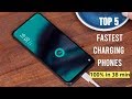 Top 5 Fastest Charging Phones 2020