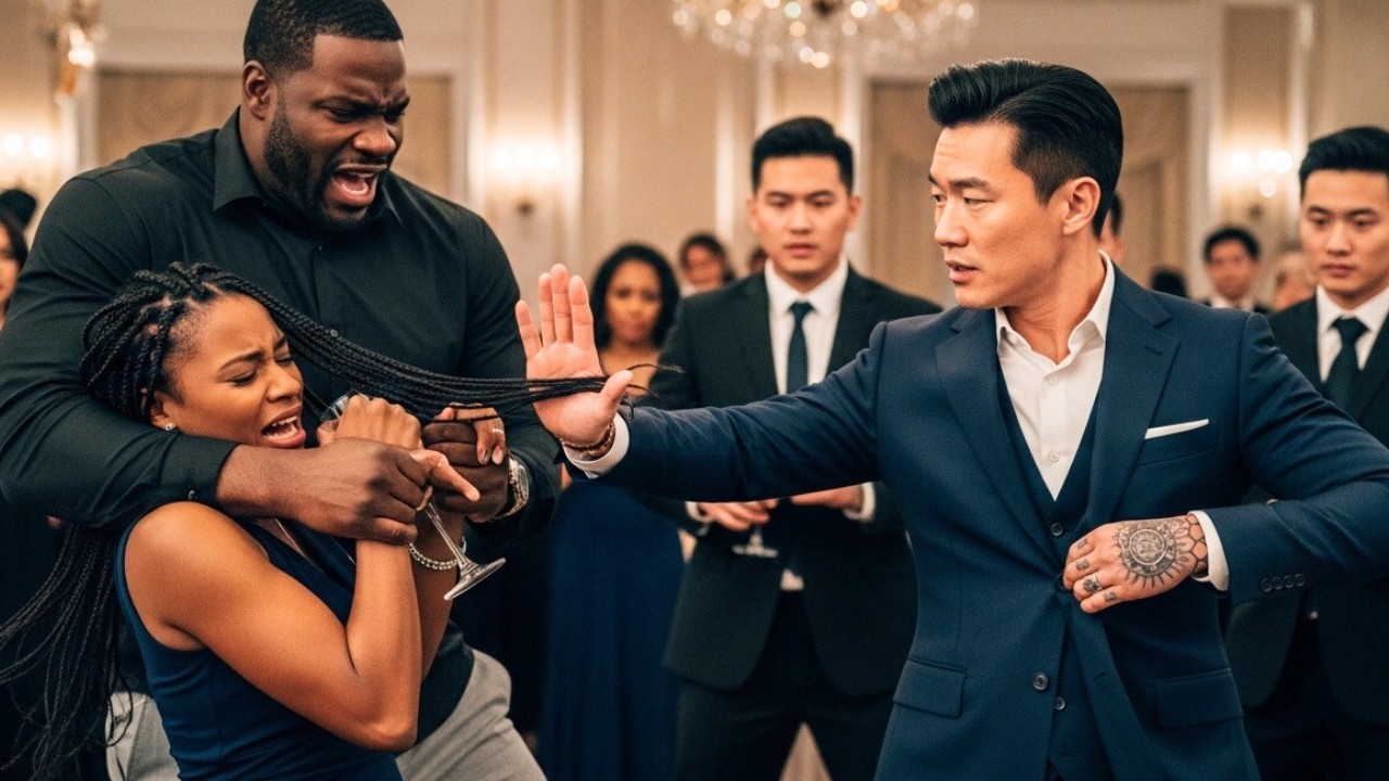 At a Private Party, Her Abusive Ex Dragged Her By The Hair — Korean Mafia Boss Unbuttoned His Jacket