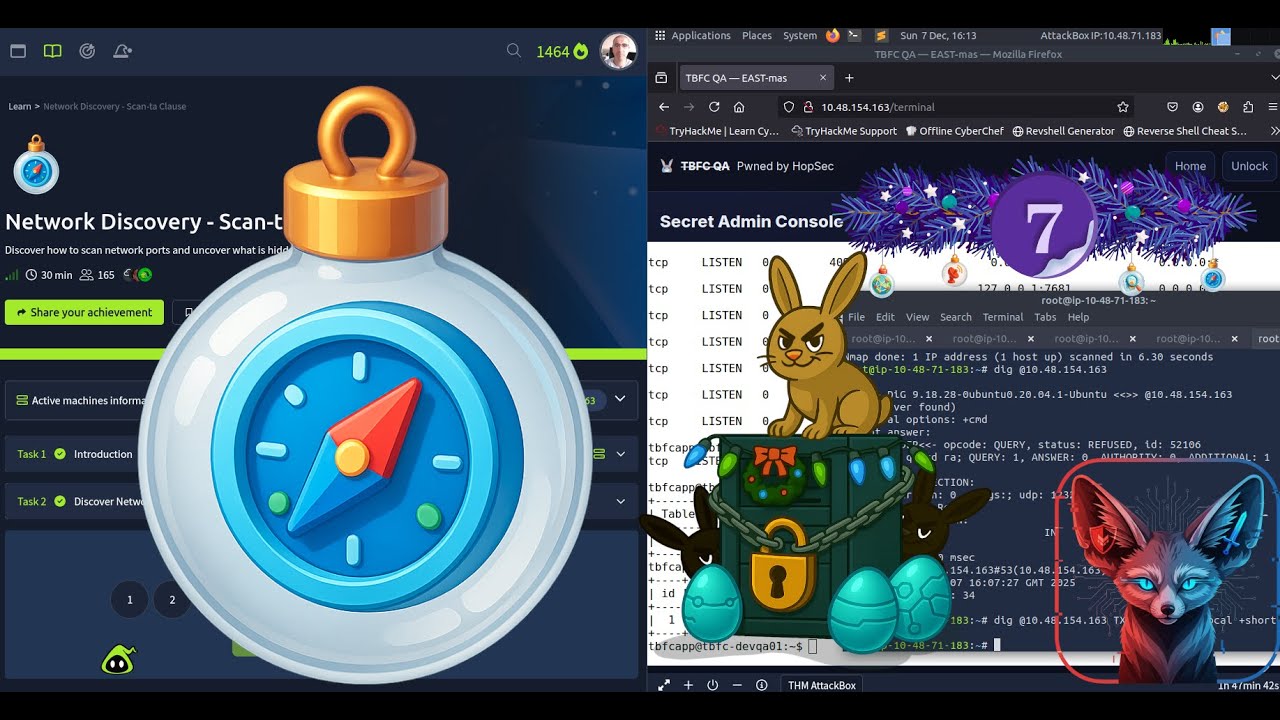 TryHackMe Network Discovery - Scan-ta Clause - Advent of Cyber 2025 ...