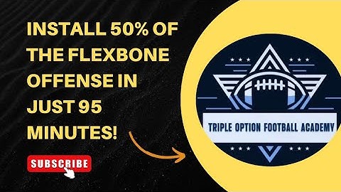 Install 50% of the Flexbone Offense in Just 95 Minutes!