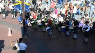 Cape Town Highlanders Drums and Pipes (CTH) and the Cape Garrison Artillery (CGA)DSC 0100