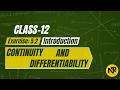 Class 12 Maths | Exercise 5.2 Introduction | Continuity and Differentiability | NR Maths Classes