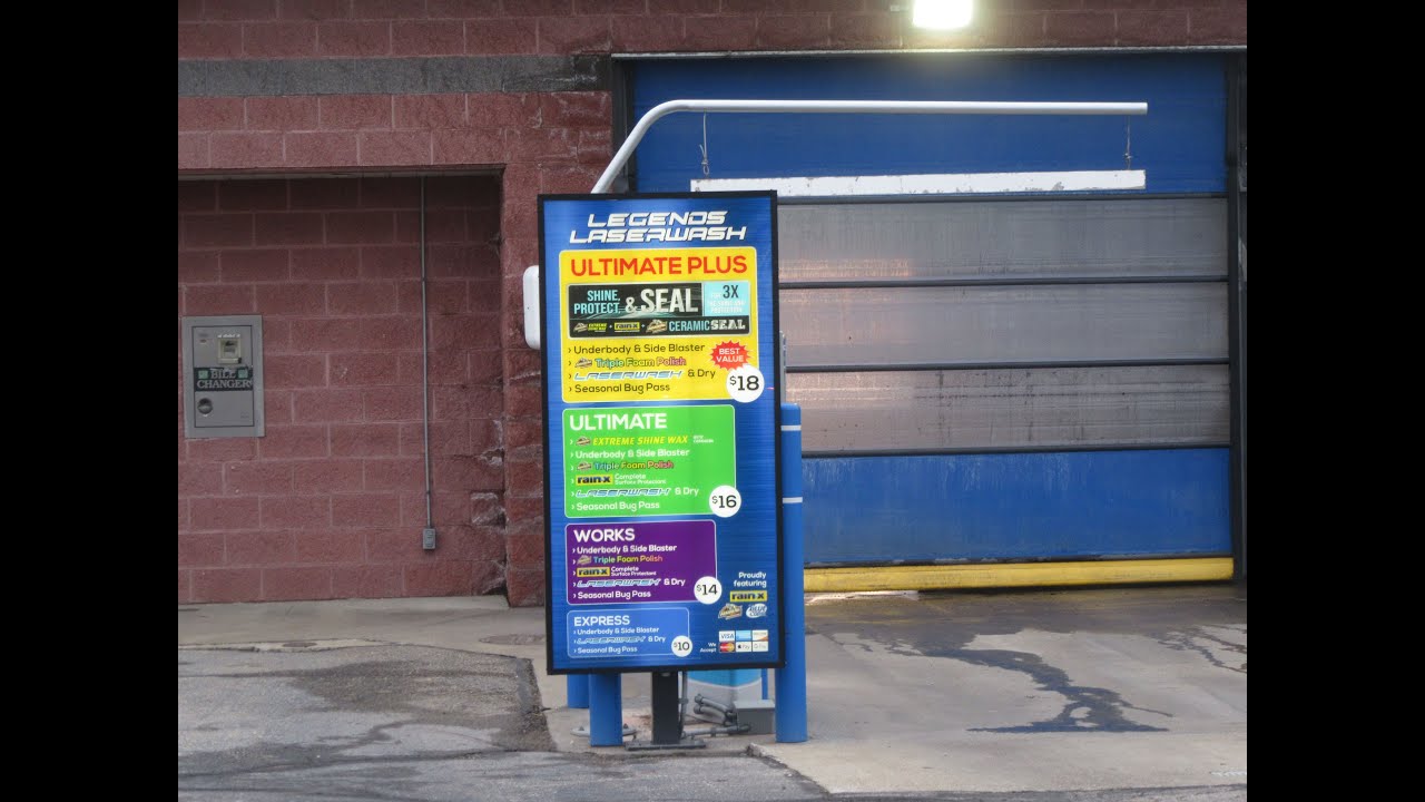 Legends Laserwash 360 Car Wash Lancaster Ohio YouTube