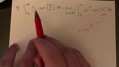 MA 250 Sec 8.9 Improper Integrals Part 3