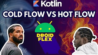PART 1: Learn how Hot vs. Cold Flows works in Kotlin #android #appdev #kotlin#kotlinflow