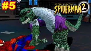 Spidey Vs The Lizard? Spider-Man 2 Enter Electro Ps1 Gameplay 