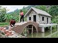 Everyone Doubted the Female Veteran—180 Days Later, a Stone House Stood Over the Pond