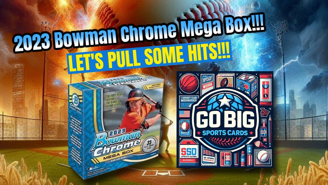 2023 Topps Bowman Chrome Mega Box: Rookie and Auto Feast!!! - YouTube