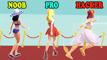 NOOB vs PRO vs HACKER - Shoe Race