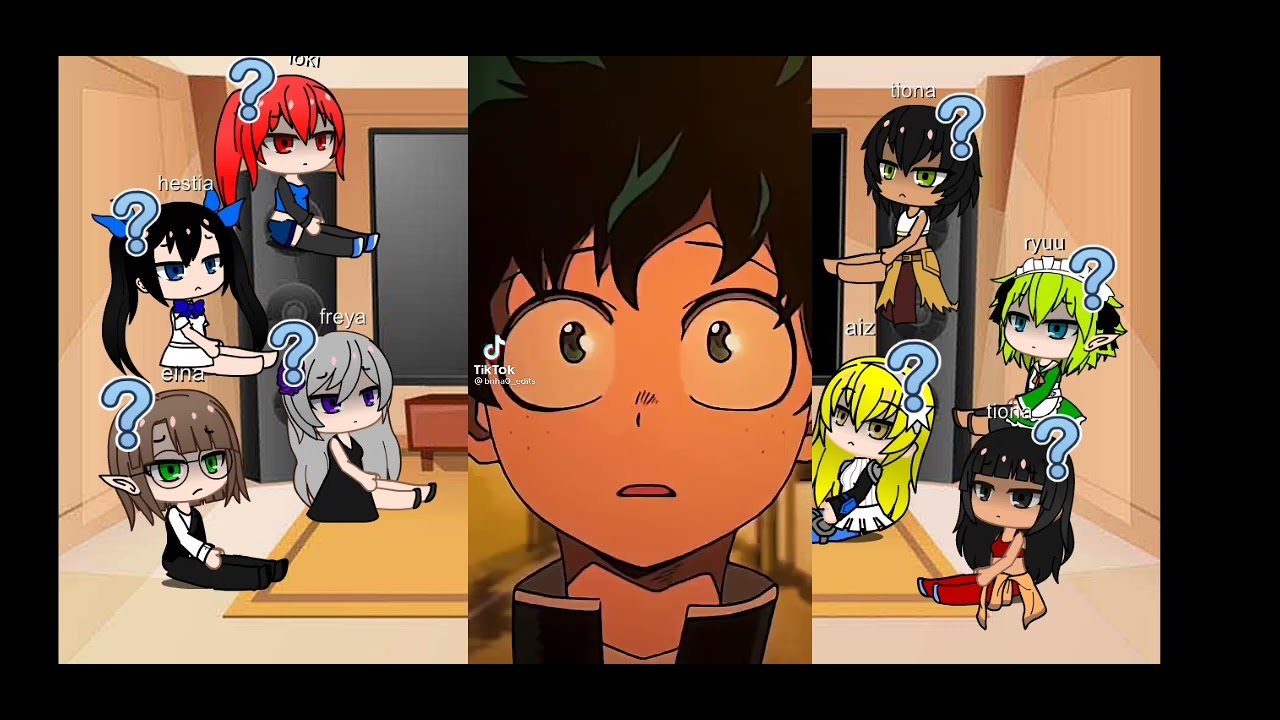 danmchi reacciona a Bell es deku(y deku del manga)