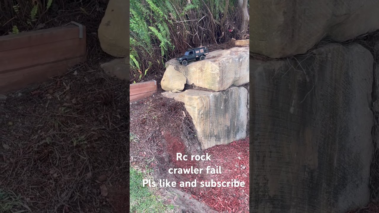 Hello rc rock crawler fail