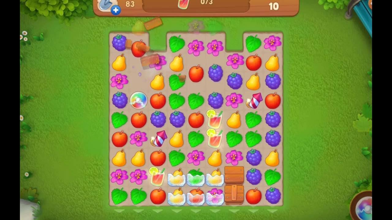 Gardenscapes level 83 YouTube