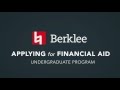 Berklee - Applying for Financial Aid image